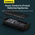 Baseus Car Inverter DC 12V to AC 220V 150W Auto Converter Type-C USB Fast Charging Charger EU Socket Car Inverter Power Adapter CN/EU Plug - Black